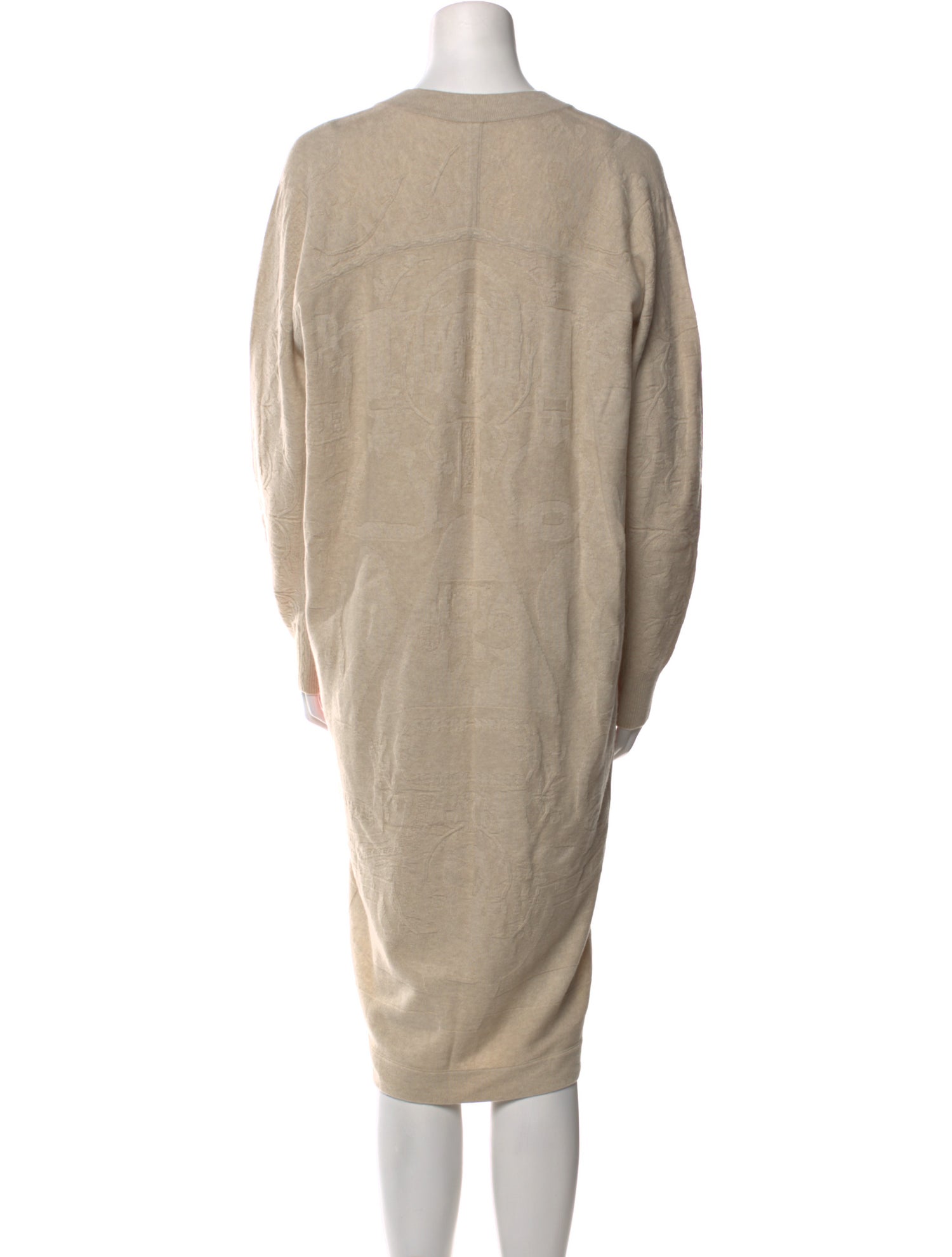 Hermès Silk Midi Length Dress w/ Tags